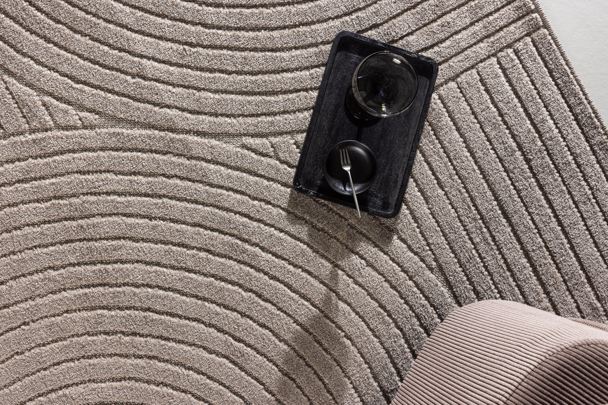 Vince matta brun 340x240 cm - Venture home